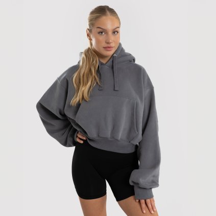 Exalted Dámská OVERSIZED mikina Comfy-Nest - šedá