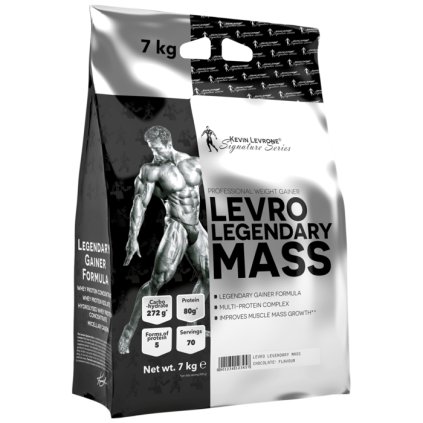 Kevin Levrone Levro Legendary Mass 7000 g (Příchuť jahoda)