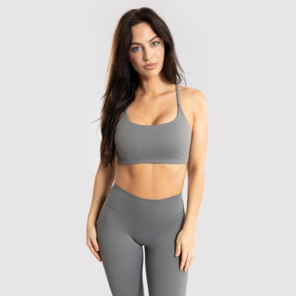 Exalted dámská sportovní podprsenka Unity Sweat - šedá (Velikost L)
