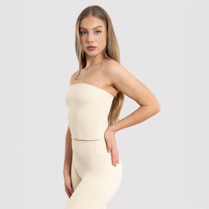 Exalted dámský bandage top Elite - krémová (Barva cream, Velikost Xxs)