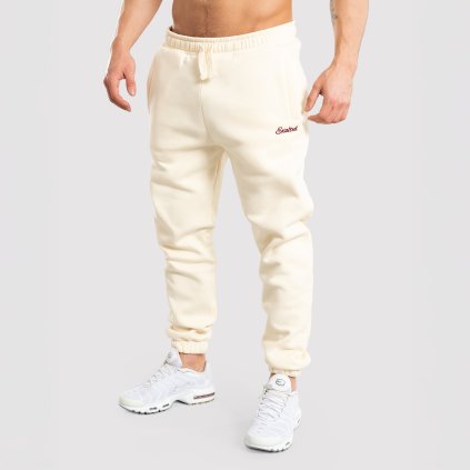 Exalted Pánské Comfy-Nest ESSENCE tepláky - milkwhite (Velikost XL)