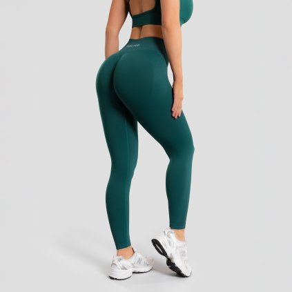 Exalted Impact bezešvé legíny 2.0 - deepgreen (Velikost L)