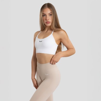 Exalted Impact Core bezešvá sportovní podprsenka - bílá (Velikost XS)