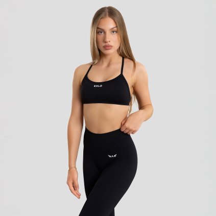 Exalted Impact Elevate bezešvá sportovní podprsenka - černá (Velikost XS)
