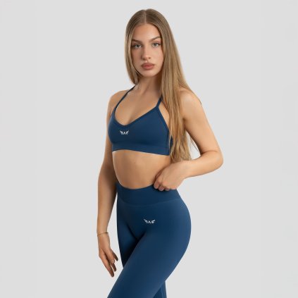 Exalted Impact Shape bezešvá sportovní podprsenka - navyblue (Velikost XS)