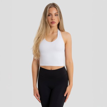 Exalted Unity Halterneck tílko - bílá (Velikost XS)