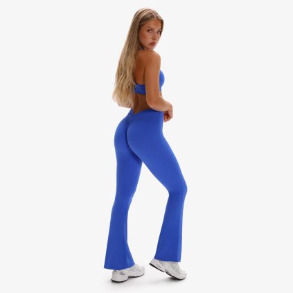 Exalted Elysia Curve Flare legíny - royal blue (Velikost XS)