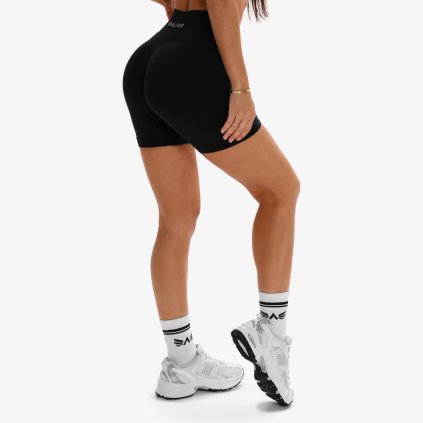 Exalted Impact bezešvé šortky 4" 2.0 - černá (Velikost XS)