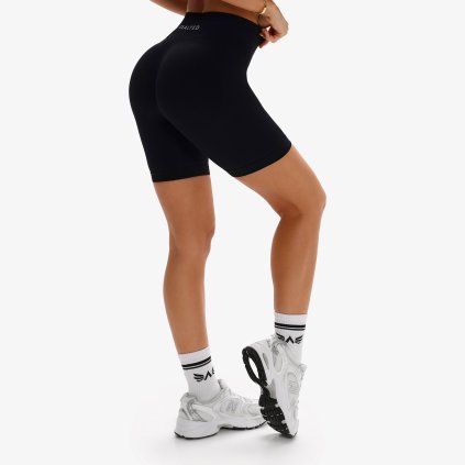 Exalted Impact bezešvé šortky 6" 2.0 - černá (Velikost XS)