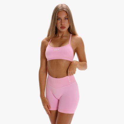 Exalted Eon Elevate Bezešvá Sportovní Podprsenka 2.0 - baby pink (Velikost L)