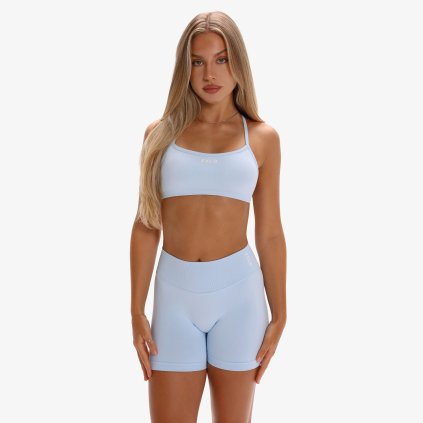 Exalted Eon Elevate bezešvá sportovní podprsenka 2.0 - baby blue (Velikost XS)