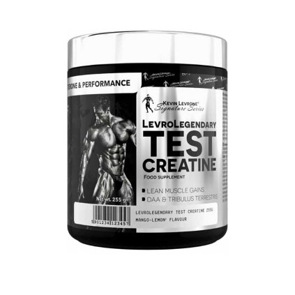 Kevin Levrone LevroLegendary Test Creatine 255 g (Příchuť mango-citron)