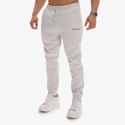 Exalted Pánské Comfy-Nest Tepláky - marl grey blue (Velikost S)