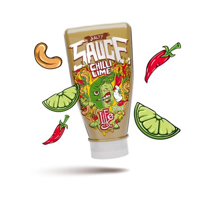 LifeLike Salty Sauce 250 g (Příchuť chilli-limeta)