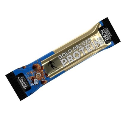 Kevin Levrone Gold Deluxe Bar 48 g (Příchuť kokos-karamel)