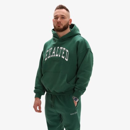 EXLTD M COMFYNEST ICON HOODIE FORESTGREEN FEED (1)