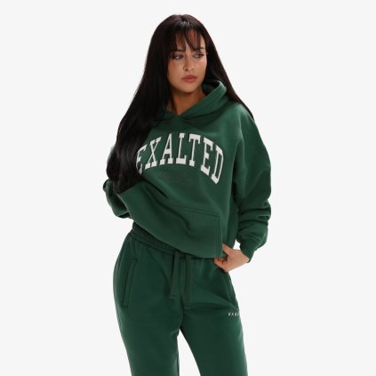 Exalted Dámská Comfy-Nest ICON mikina - forest green (Velikost XS)