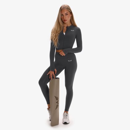 Exalted Dámská Aura Lehká Bunda - pewter grey (Velikost XXS)