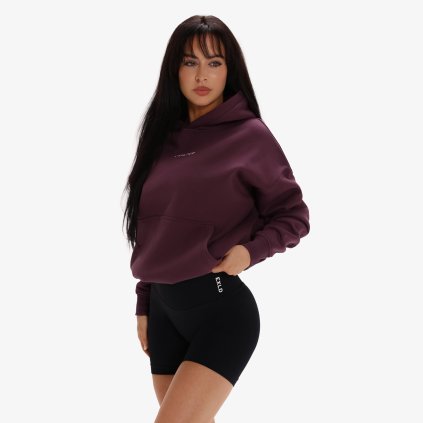 Exalted Dámská Comfy-Nest mikina - plum dust (Velikost L)