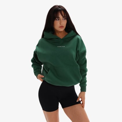 Exalted Dámská Comfy-Nest mikina - forest green (Velikost XXS)