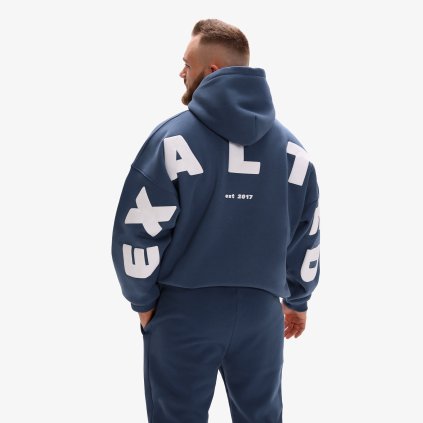 Exalted Comfy-Nest™ ORIGINAL OVERSIZED Mikina - dusty navy (Velikost L)