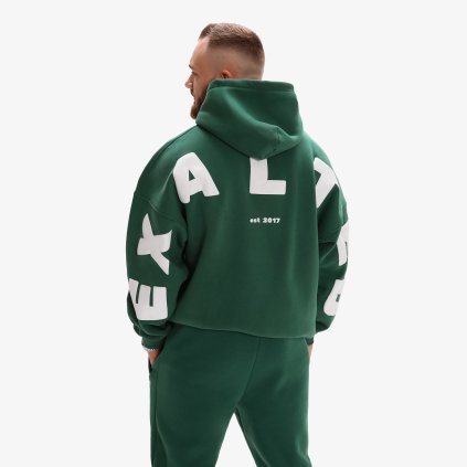 Exalted Comfy-Nest™ ORIGINAL OVERSIZED Mikina - forest green (Velikost XL)