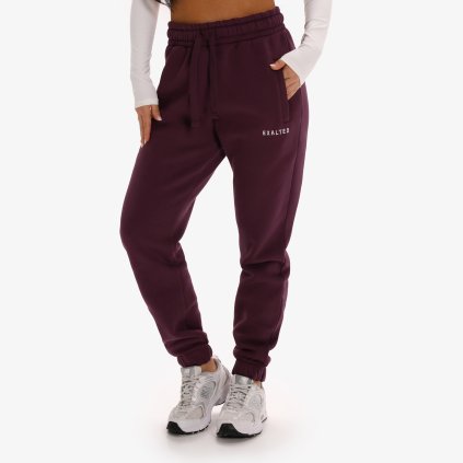 Exalted Dámské Comfy-Nest Tepláky - plum dust (Velikost S)