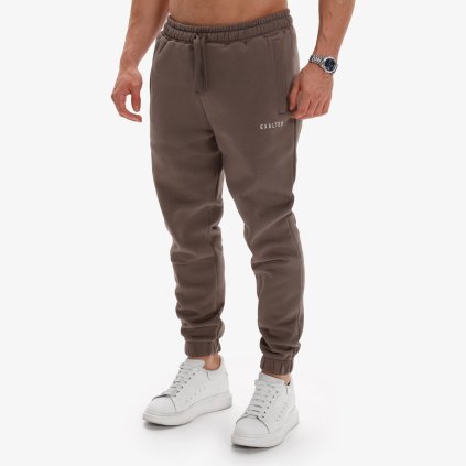 Exalted Pánské Comfy-Nest Tepláky - true taupe (Velikost L)