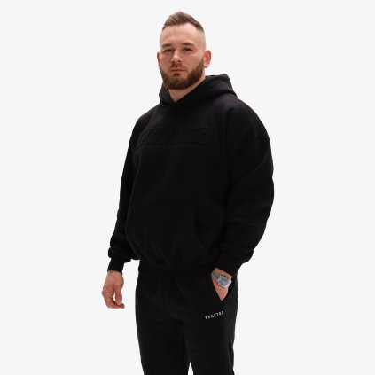 Exalted Pánská Comfy-Nest TONE Mikina - černá (Velikost S)