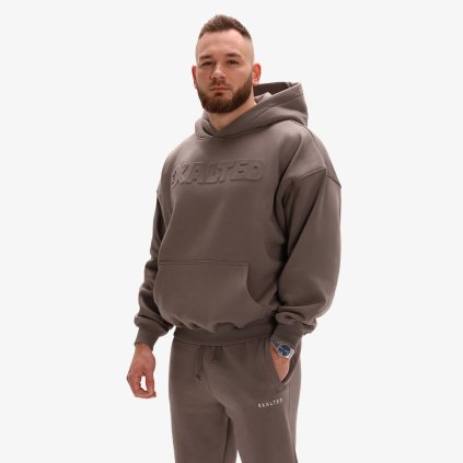 Exalted Pánská Comfy-Nest TONE Mikina - true taupe (Velikost 2XL)