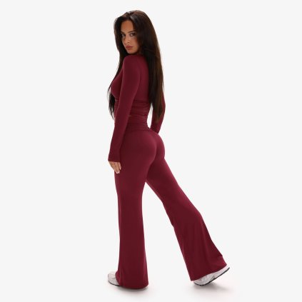 Exalted Serenity Soft Touch Kalhoty - merlot (Velikost S)