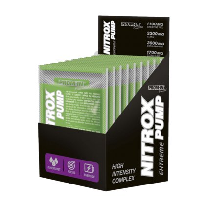 Prom-In Essential Nitrox Pump Extreme 10 x 15 g (Příchuť meloun)
