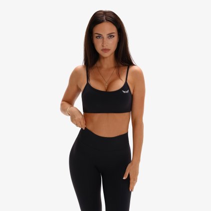 Exalted EcoPower Signature Podprsenka - černá (Velikost S)