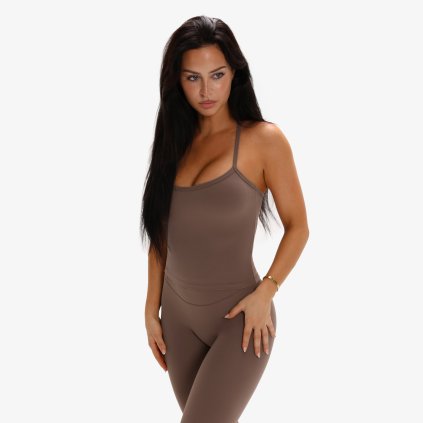 Exalted dámský MotionTop Elite 2.0 - mocha mist (Velikost S)