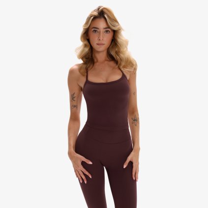 Exalted dámský MotionTop Elite 2.0 - winewood (Velikost M)