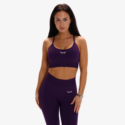 Exalted Eon Core Bezešvá Sportovní Podprsenka 2.0 - twilight plum (Velikost M)