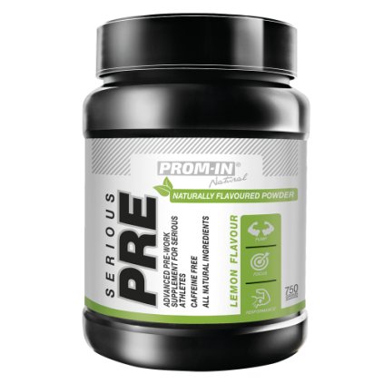 Prom-In Serious PRE Natural 750 g citron (Příchuť citron)