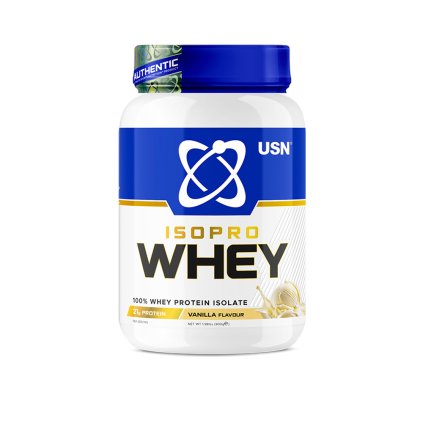 USN IsoPro Whey Protein Isolate 900 g (Příchuť vanilka)