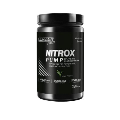 Prom-In Nitrox Pump Caffeine Synephrine 338 g (Příchuť mango-ananas)
