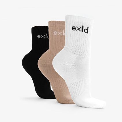 Exalted EXLD Crew Ponožky - multicolor (Velikost 34 - 38)