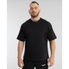 Exalted Pánské oversize SIGNATURE tričko - černá (Velikost M)
