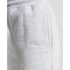 Exalted Dámské Comfy-Nest OVERSIZED STRAIGHT LEG tepláky - marl grey (Velikost S)