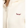 Exalted Dámská Comfy-Nest Crop mikina - milkwhite (Velikost XXS)