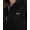 Exalted Dámská CROP mikina Comfy-Nest - černá (Velikost L)