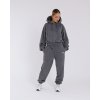 Exalted Dámské OVERSIZED tepláky Comfy-Nest SWEETS - pewter grey (Velikost M)