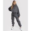 Exalted Dámské OVERSIZED tepláky Comfy-Nest SWEETS - pewter grey (Velikost M)