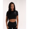 Exalted Dámské Aura Tričko Se Zipem - černá (Velikost XS)