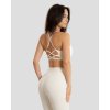 Exalted dámská sportovní podprsenka Unity Sweat - powderpuff beige (Velikost XS)