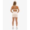Exalted PushUp Seamless šortky 4" - béžová (Velikost XL)