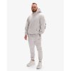 Exalted Comfy-Nest™ ORIGINAL OVERSIZED Mikina - marl grey red (Velikost XL)